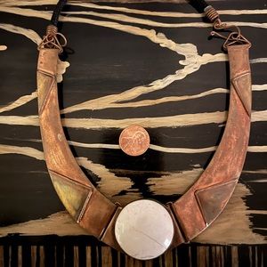 Cuban Choker Style Statement Necklace